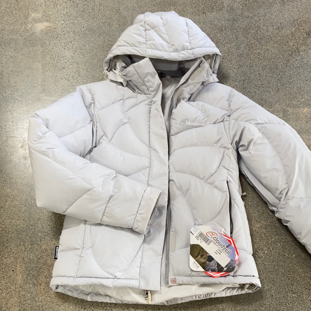 Cloudveil down breathable snowboarding technical jacket